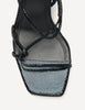 Sandals With Narrow Straps Black