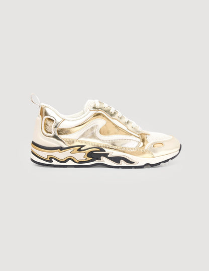 Flame Trainers Champagne