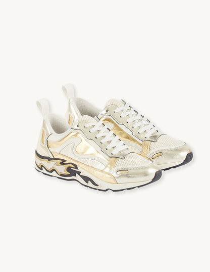 Flame Trainers Champagne