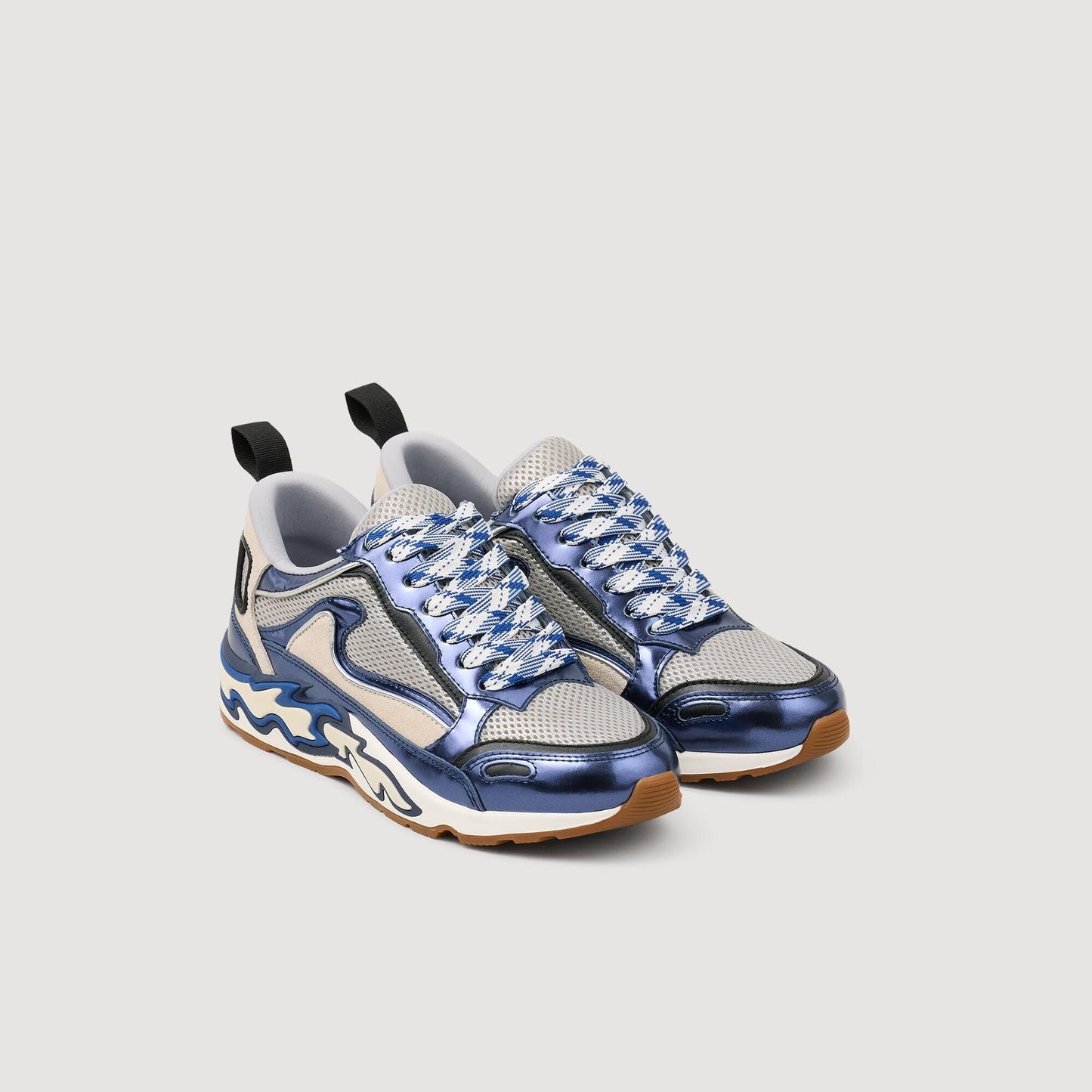 Flame Trainers Blue