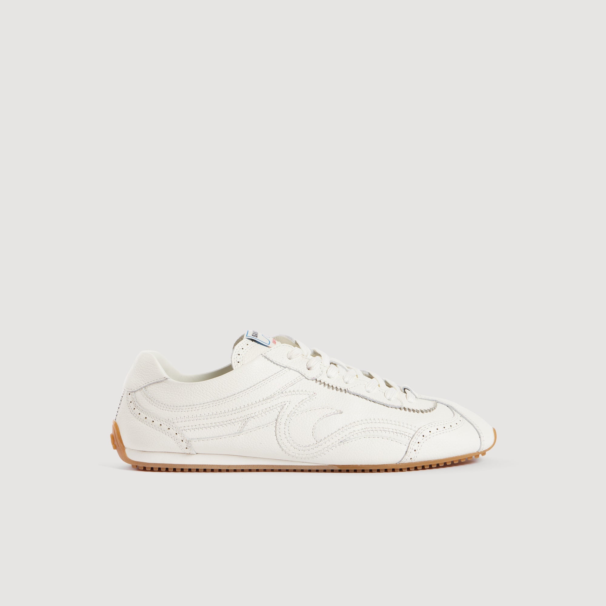 Lightwave Light Wave leather trainers Ecru