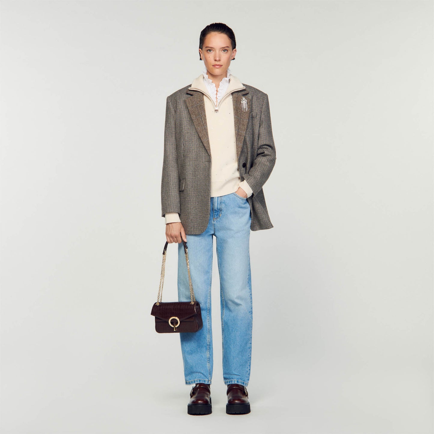 Pm Yza Bag, Small Model Brown