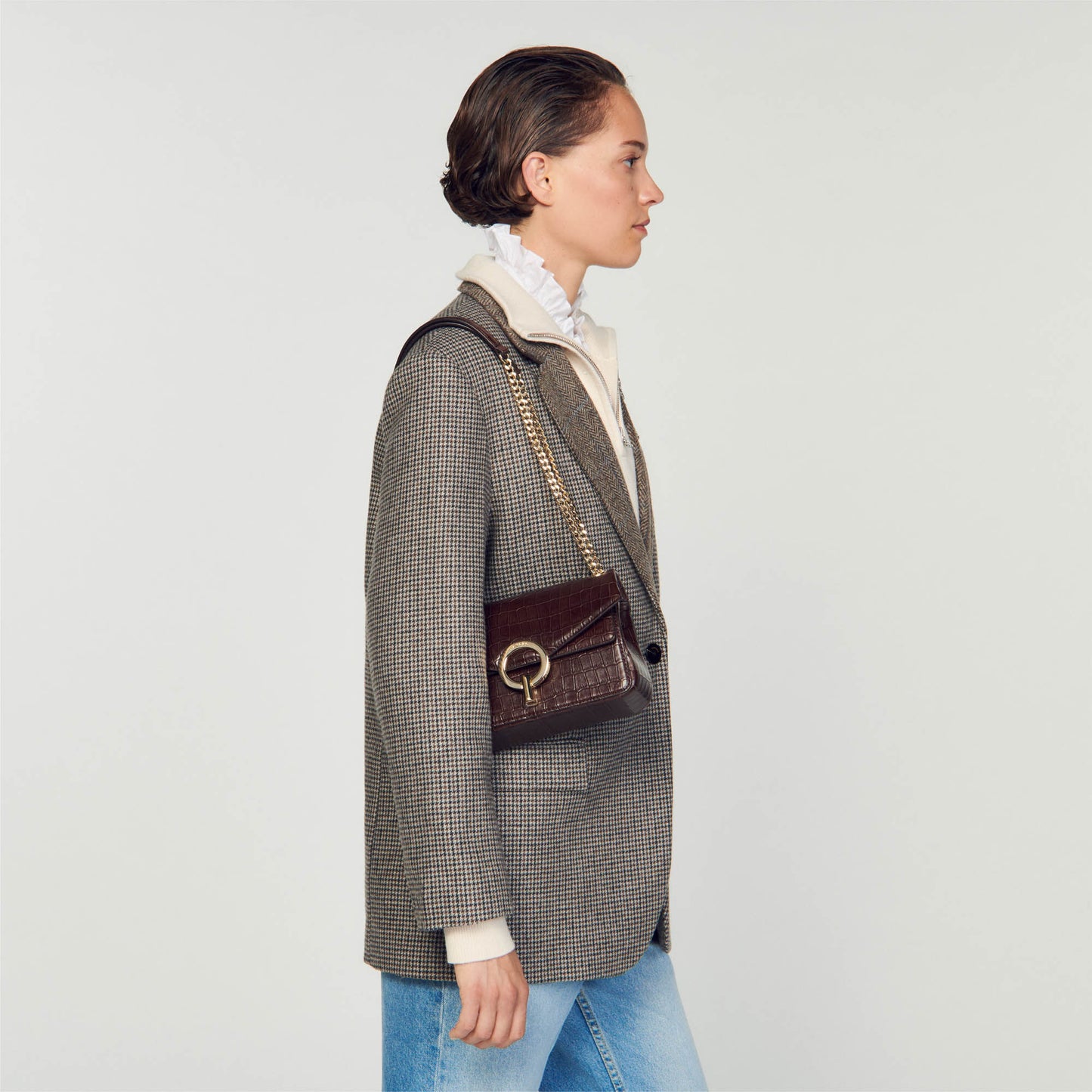 Pm Yza Bag, Small Model Brown