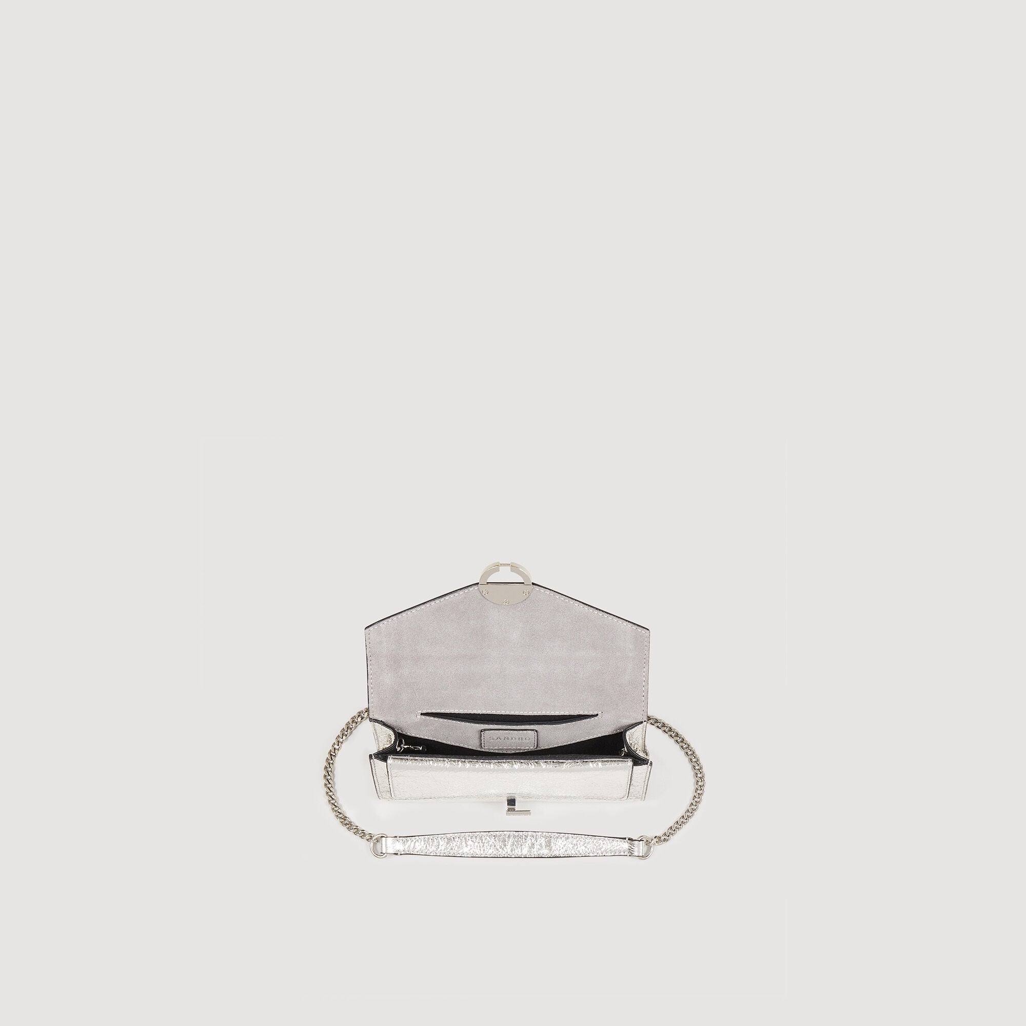 Yzapocket Silver Yza Pocket Clutch Bag Silver