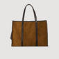 Le 150 Suede Tote Bag Camel
