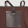 Suede Tote Bag Camel