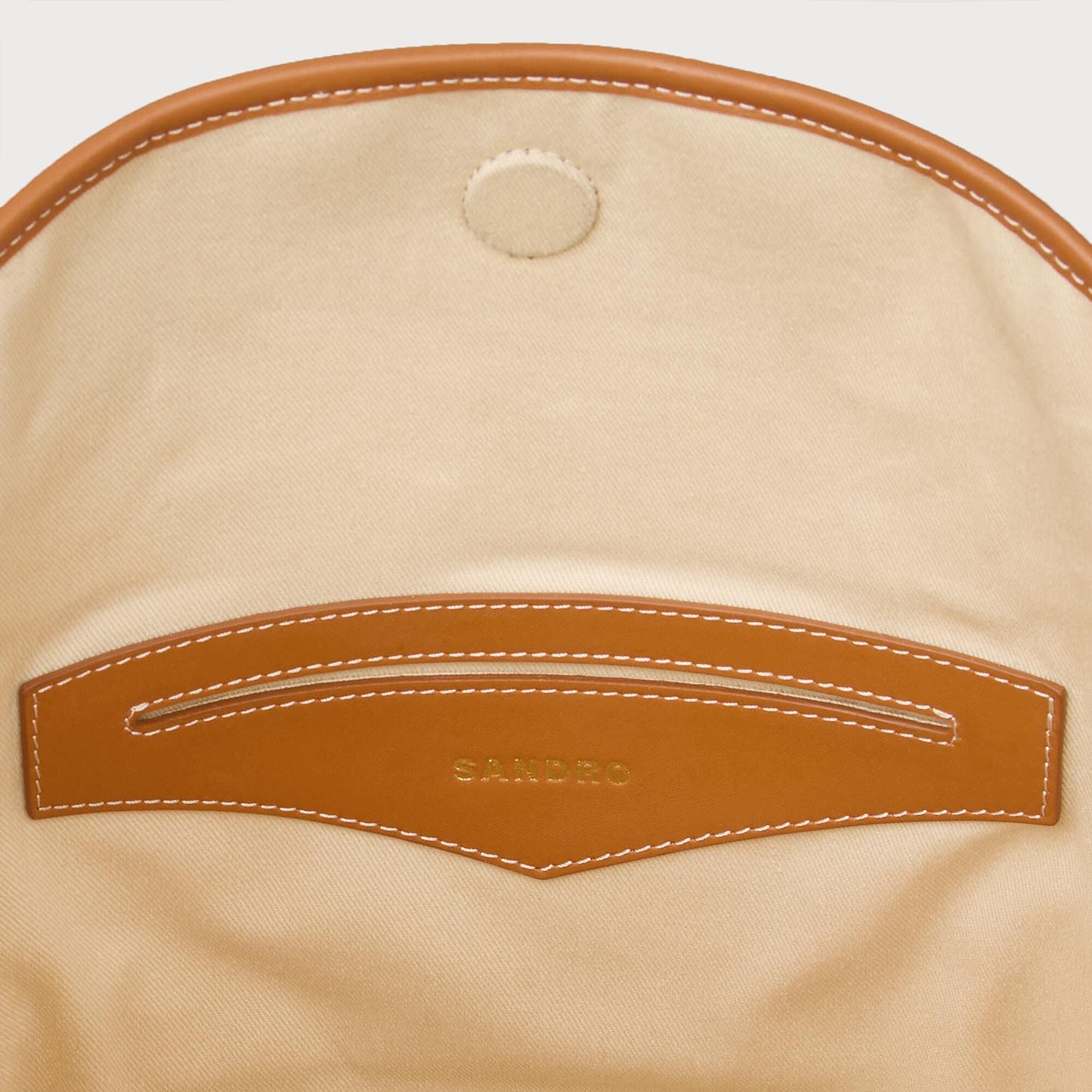 Tangoso Tangoso Canvas Bucket Bag Beige Beige