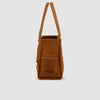 Medium 150 Suede Shopping Bag Camel