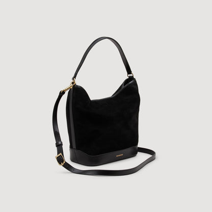 Tangoso Leather Bucket Bag Tangoso Black