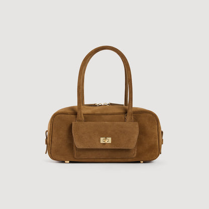 Ezmehralda EZMEHRALDA suede bag Beige