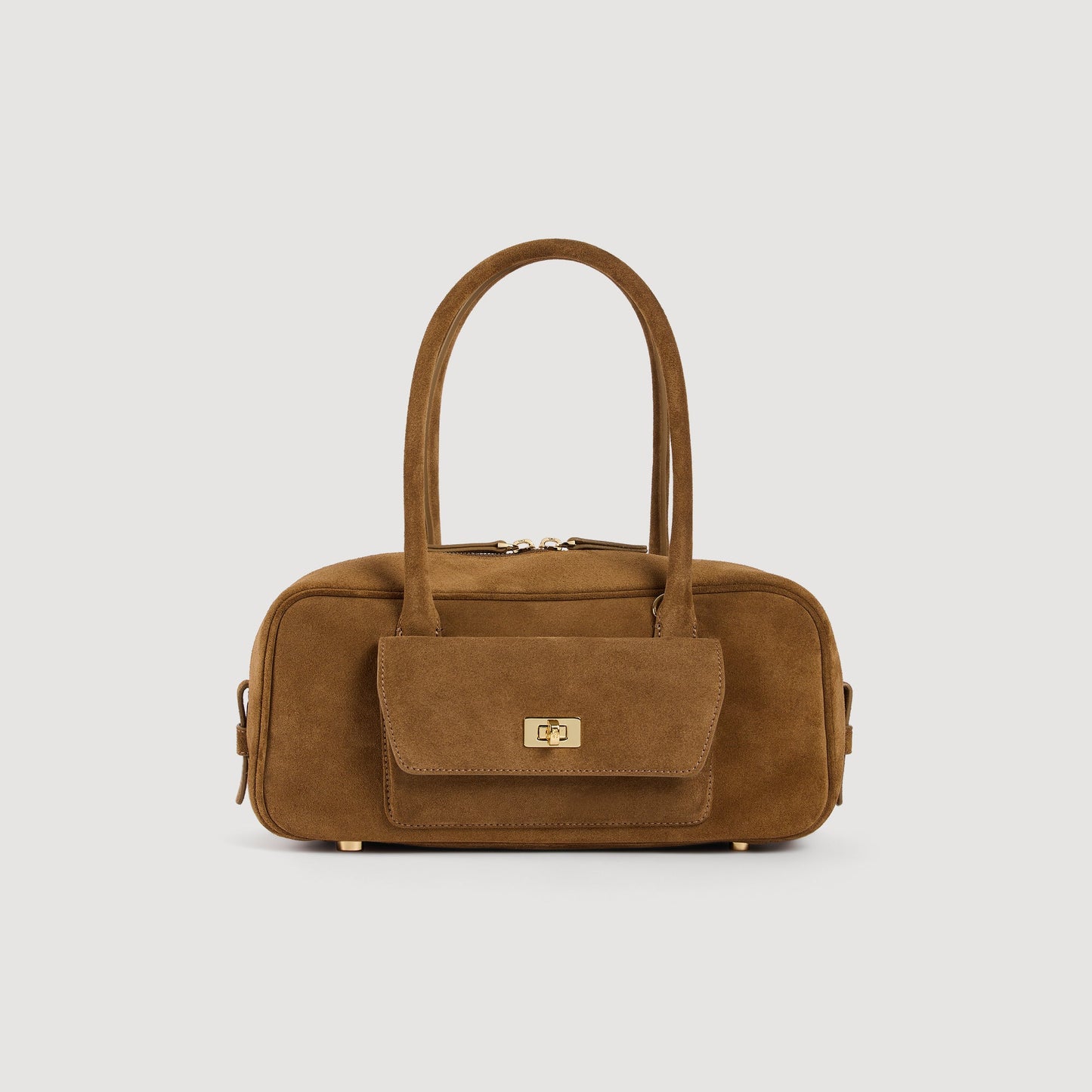 Ezmehralda EZMEHRALDA suede bag Beige
