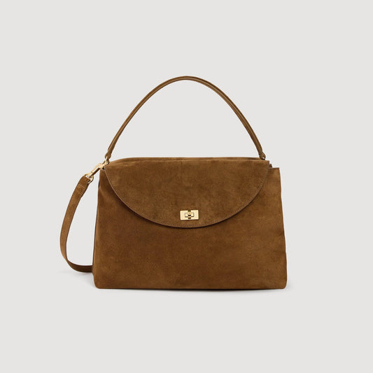 Le Grand Bazaar Le Grand Bazaar Suede Bag Beige