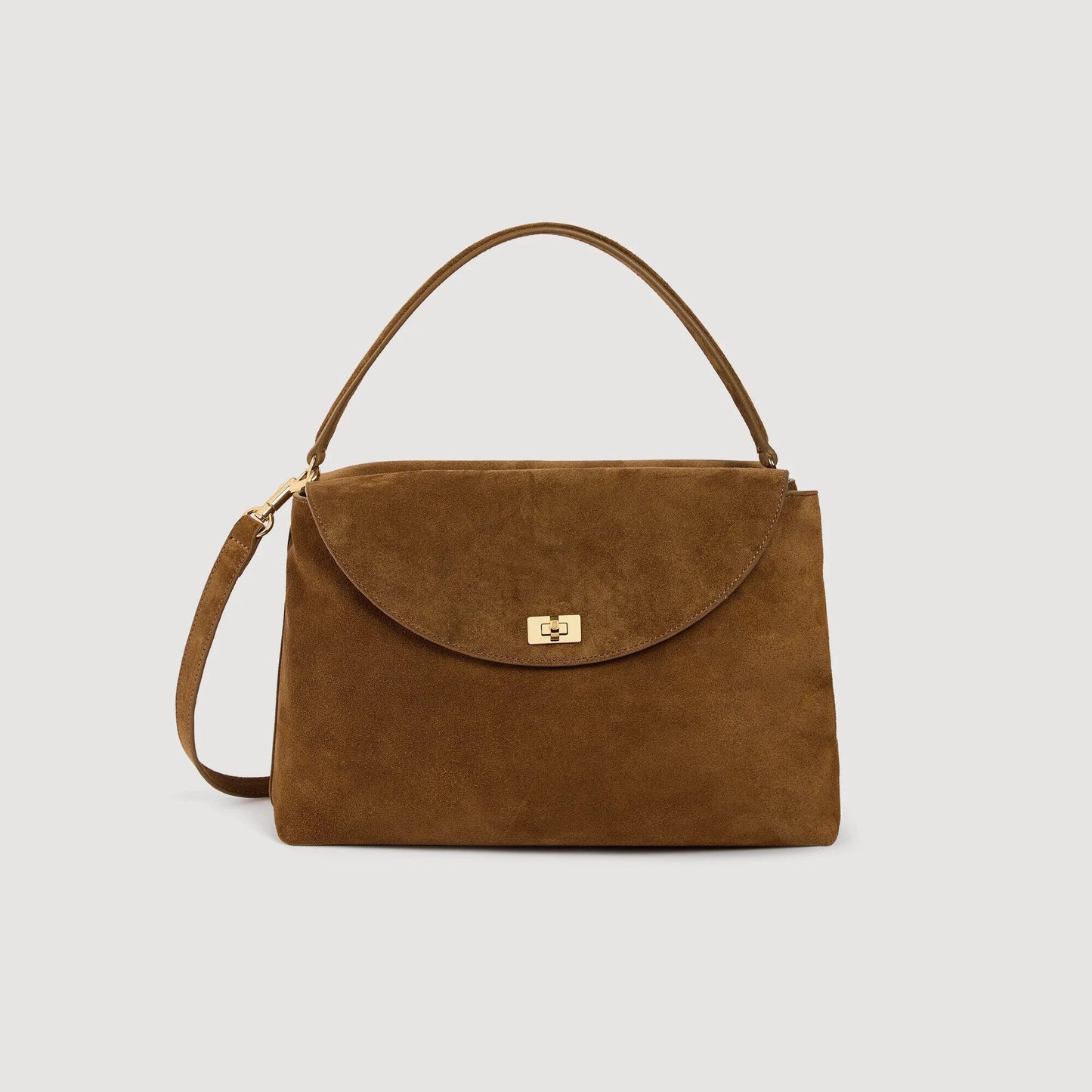 Le Grand Bazaar Le Grand Bazaar Suede Bag Beige