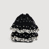 Chlo Beaded Knit Bag Black