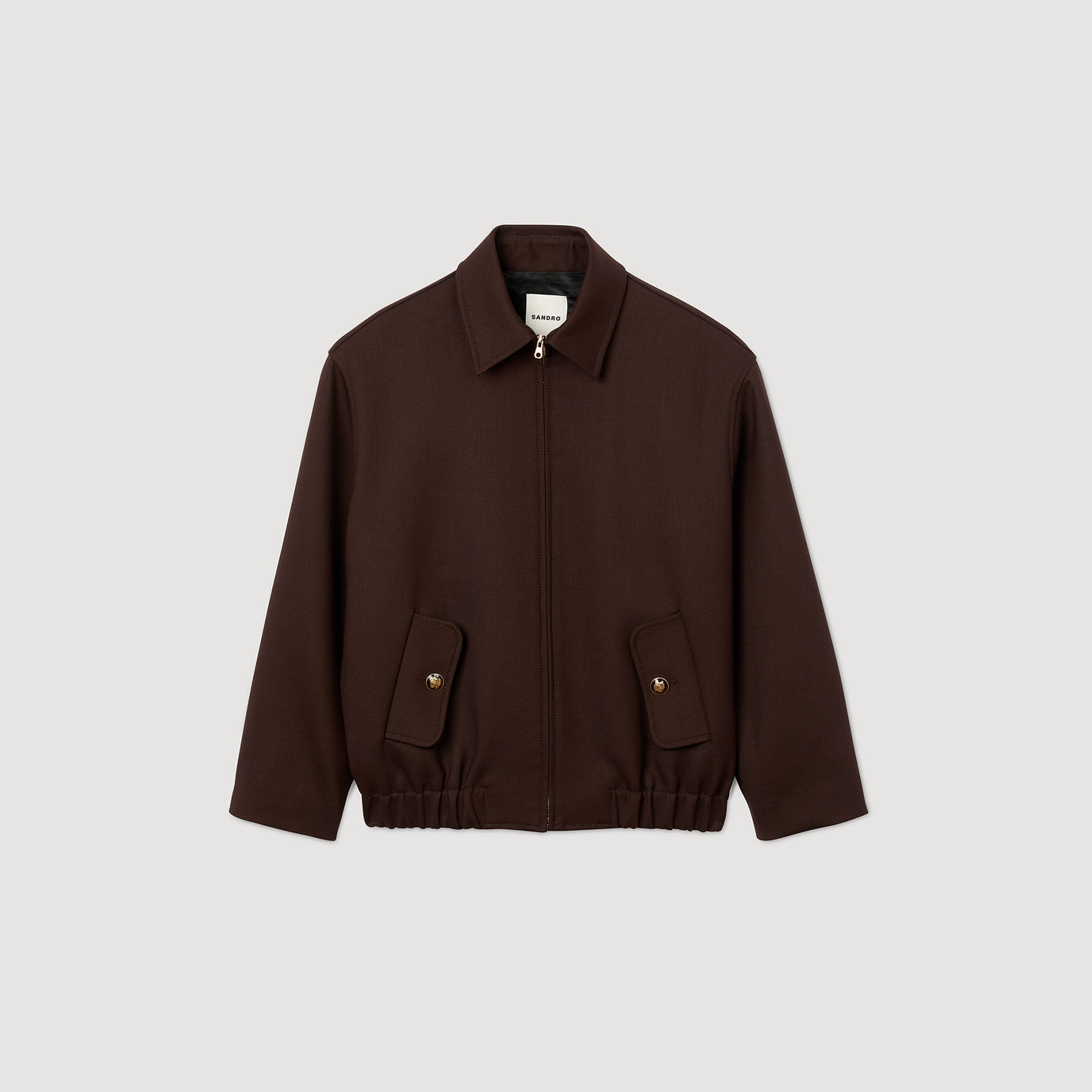 Oversized Jacket Brown