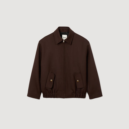 Oversized Jacket Brown