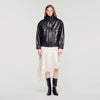 Mickael  Structured Jacket Black Brown