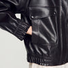 Mickael  Structured Jacket Black Brown