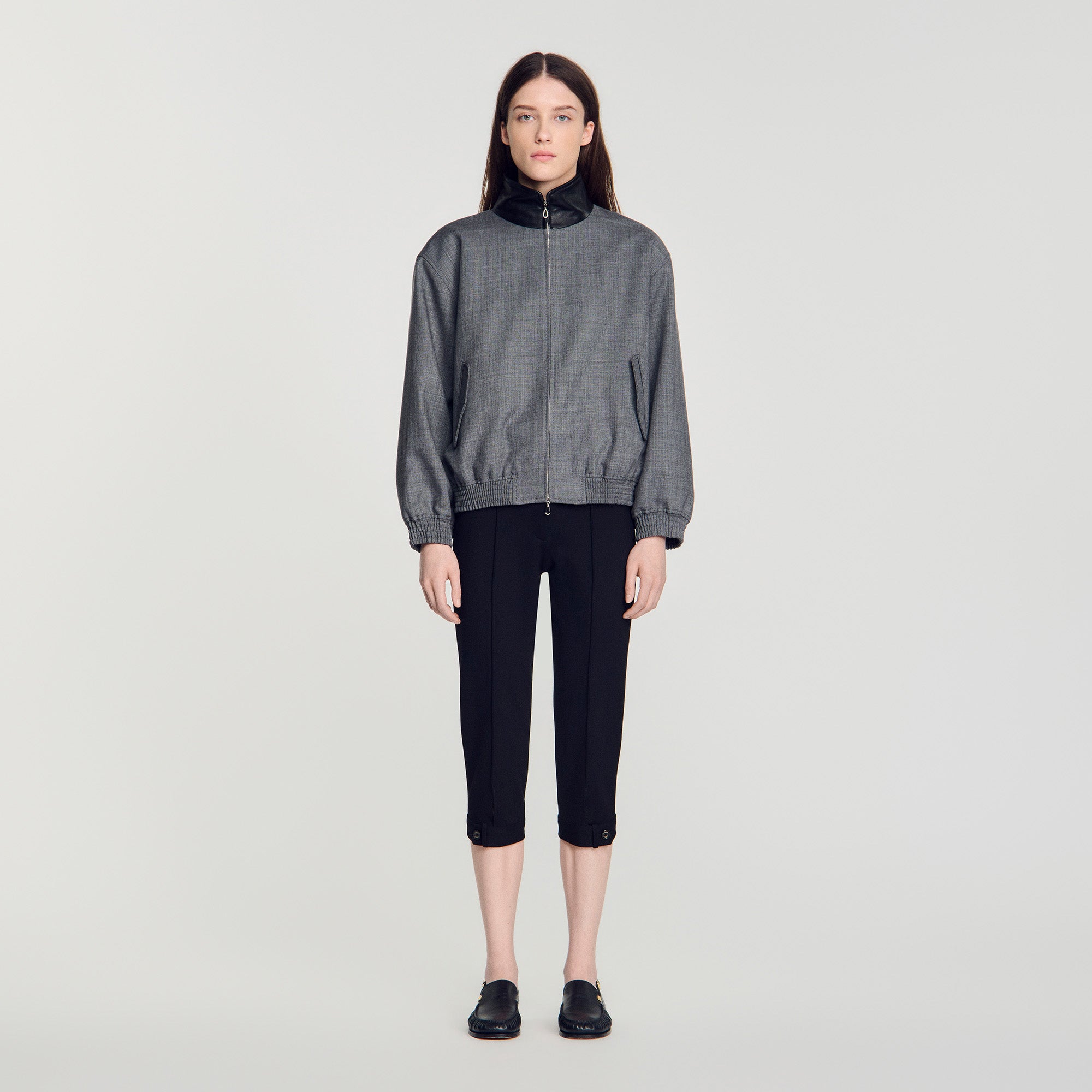 Pelagia  Tailored Jacket Grey