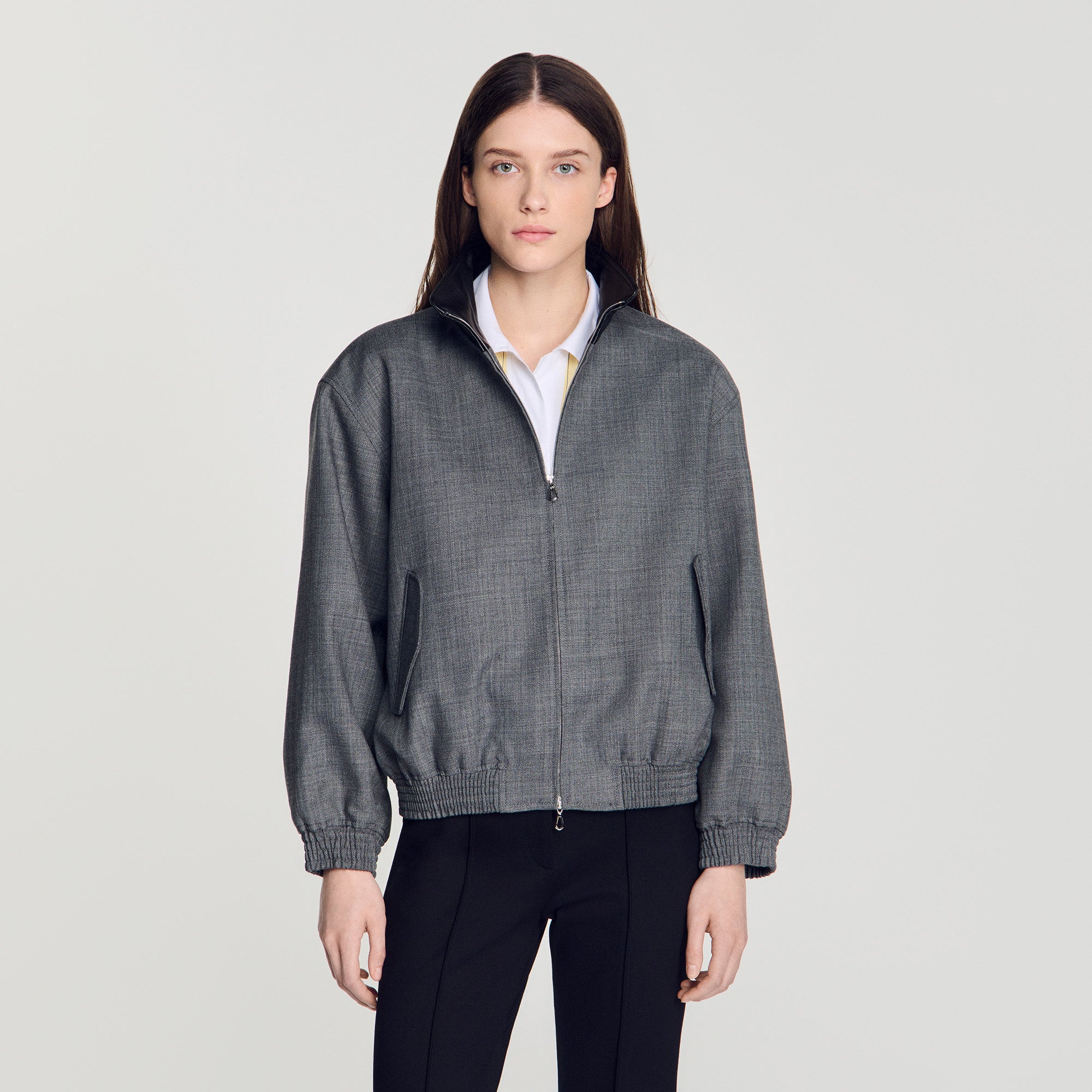 Pelagia  Tailored Jacket Grey