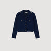 Knit Coatigan Blue