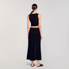 Decorative Knit Cardigan Black