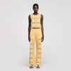 Loulou Crochet Cardigan Yellow