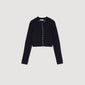 Divin Knit Cardigan Navy Blue