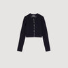 Divin Knit Cardigan Navy Blue