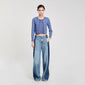 Ludo Glitter Knit Cardigan Royal Blue