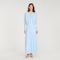 Leva Cropped Pearled Cardigan Sky Blue