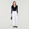 Gabriele Cardigan With Lace Panel Black