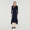 Maretto Decorative Pointelle Cardigan Black
