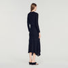 Maretto Decorative Pointelle Cardigan Black