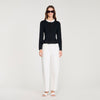 Aspen Victorian collar cardigan Black