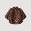 Jupiter Rhinestone Shirt Brown