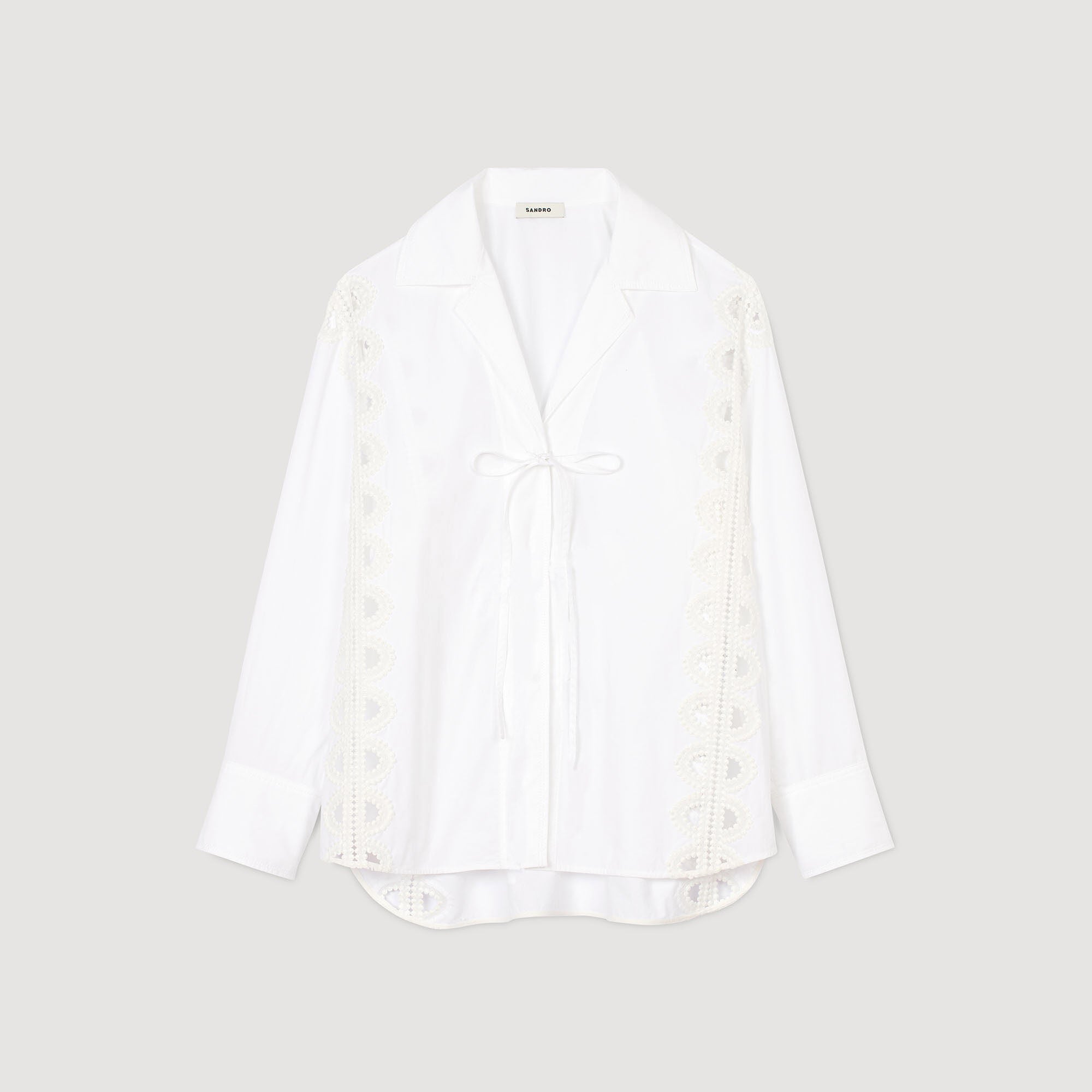 Obelle Poplin Shirt White White