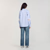 Ortal Striped Shirt Blu / White