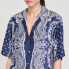 Orla Bandana Print Shirt Blu / White
