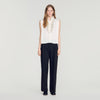 Citroria Ruffled Collar Shirt Ecru