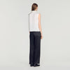 Citroria Ruffled Collar Shirt Ecru