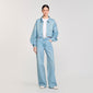 Hoppy Rhinestone And Beaded Jeans Blue Jean