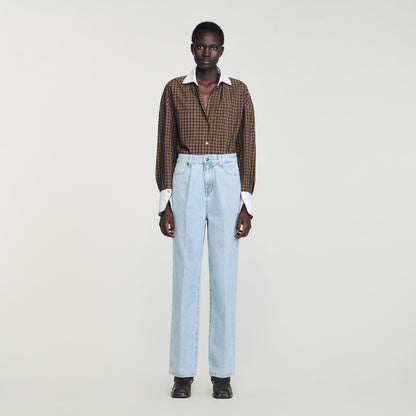 Mael Straight-Leg Jeans Blue