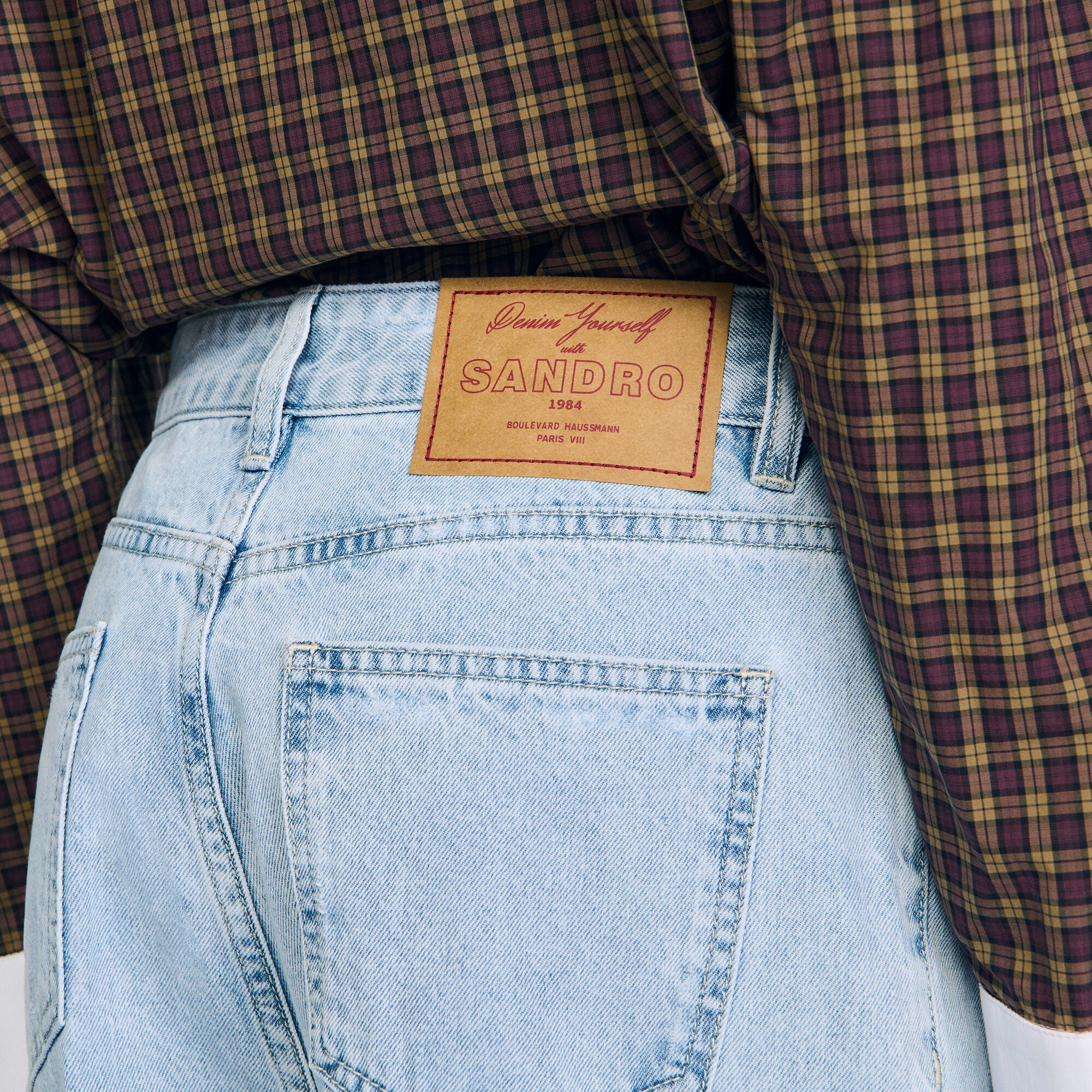 Mael Straight-Leg Jeans Blue