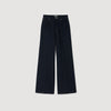 Raph Wide-Leg Raw Jeans Blue Jean