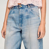 Jaden Faded Barrel Jeans Blue Jean