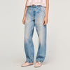 Jaden Faded Barrel Jeans Blue Jean