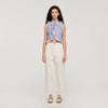 Ethan Barrel Jeans White