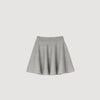 Pleated Skirt Grey