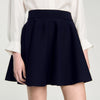 Pleated Skirt Navy Blue